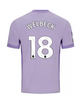 Billige Brighton Danny Welbeck #18 Bortedrakt 2025-26 Kortermet